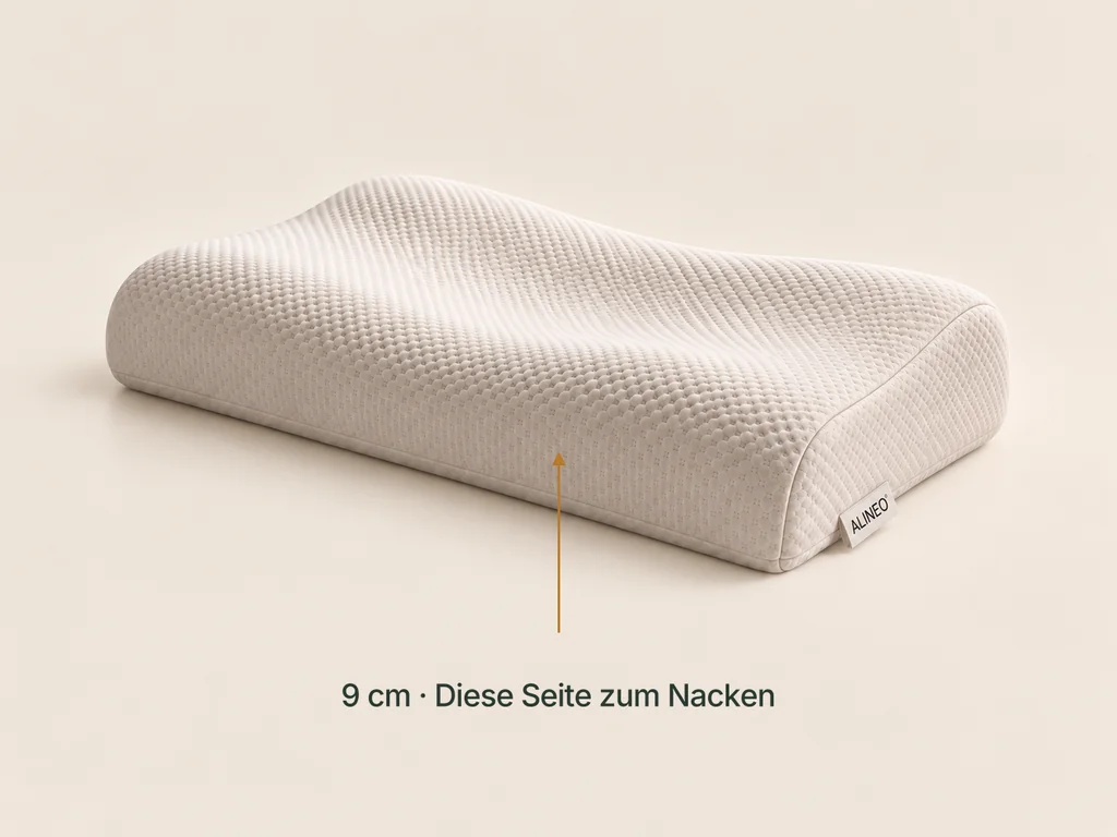 Empfohlene Nutzung der 9-Zentimeter-Welle zum Nacken